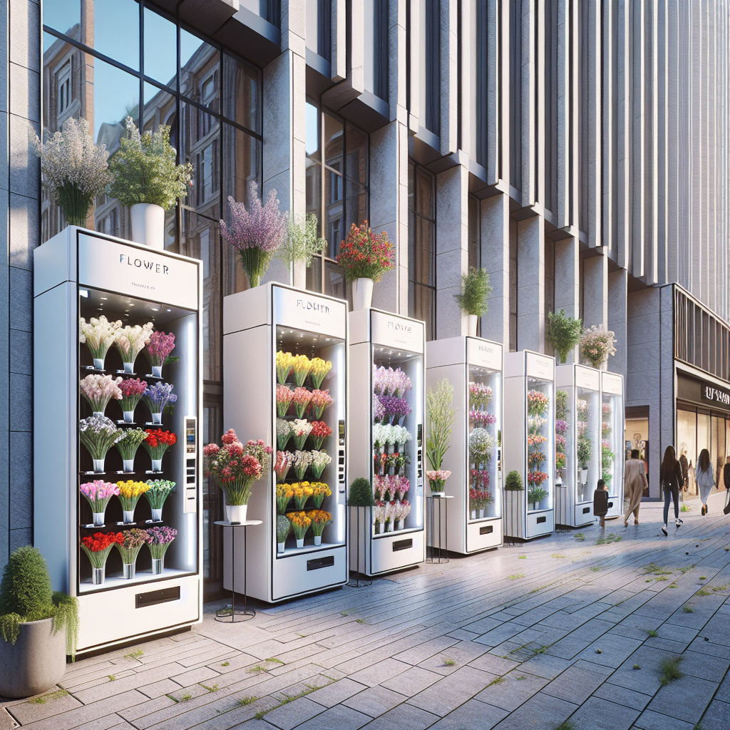 Kwiatomaty w mieście